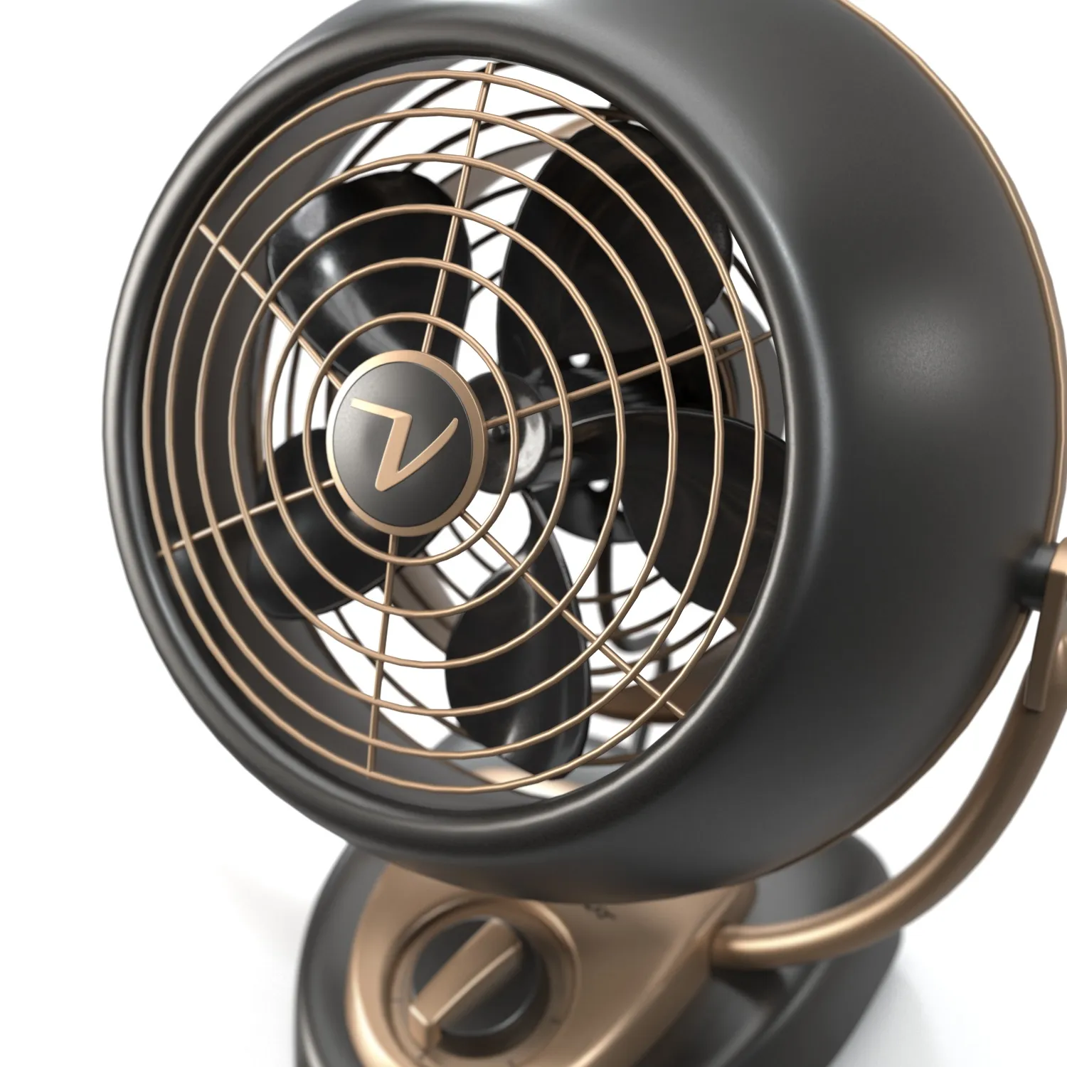 Alchemy Vintage Small Vornado V Fan PBR 3D Model_05
